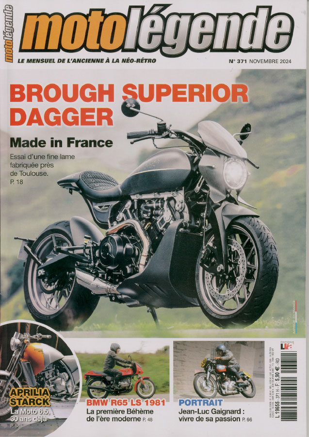 MOTO ADVENTURE Orange à l'honneur dans le magazine MOTO LÉGENDE